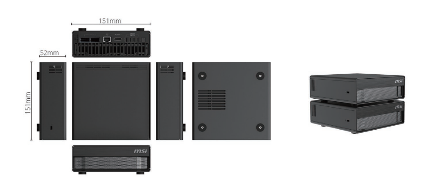 微星迷你主机展示
